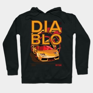 Lambo Diablo custom Hoodie